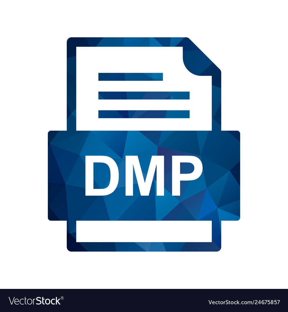 Dmp file document icon