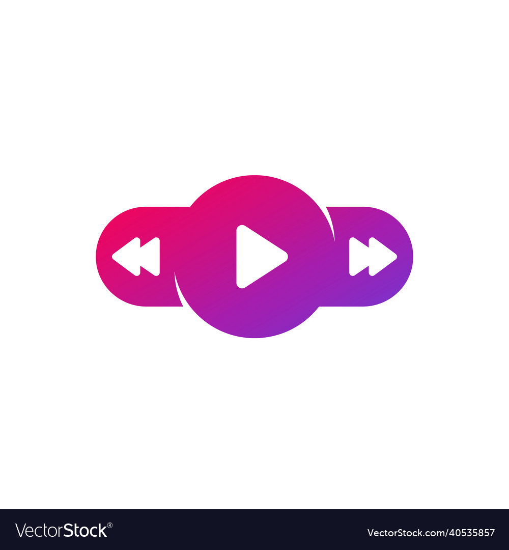 Music player icon for apps and web