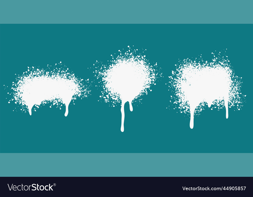 White ink splashes textures background