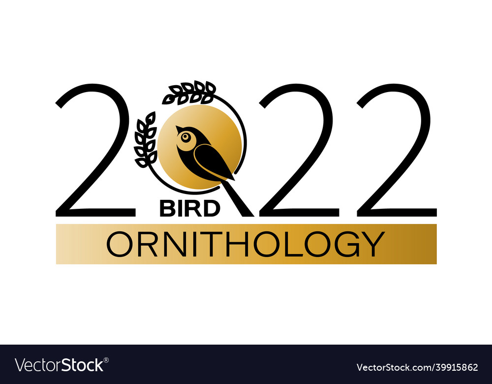 2022 bird ornithological emblem large