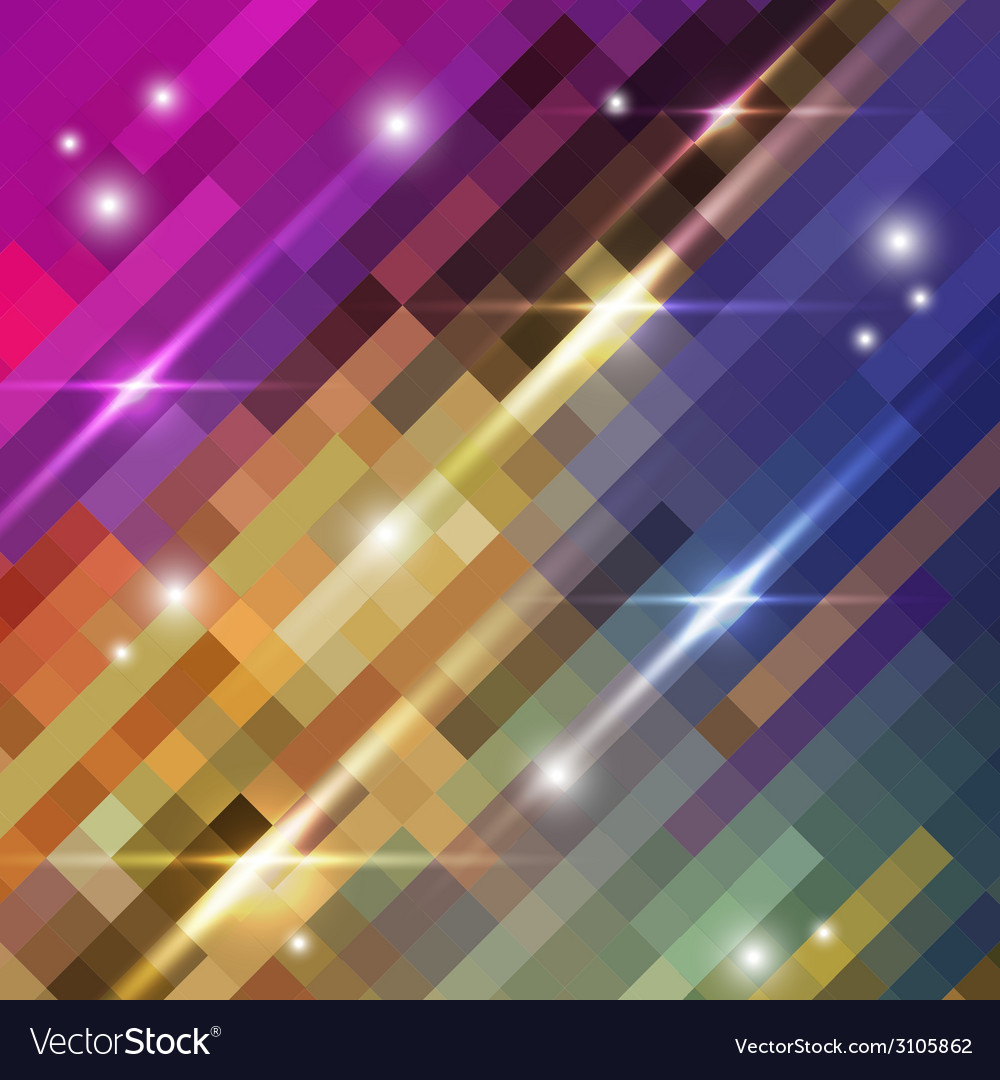 Abstract colorful background of squares