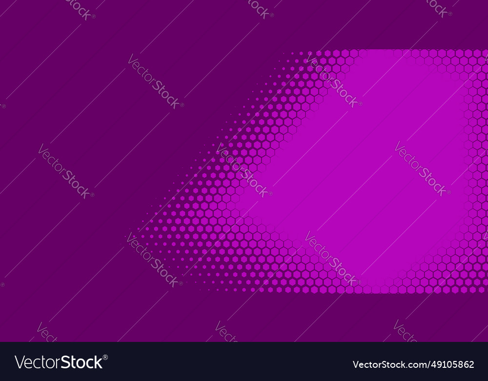 Geometric abstract hexagon two color background