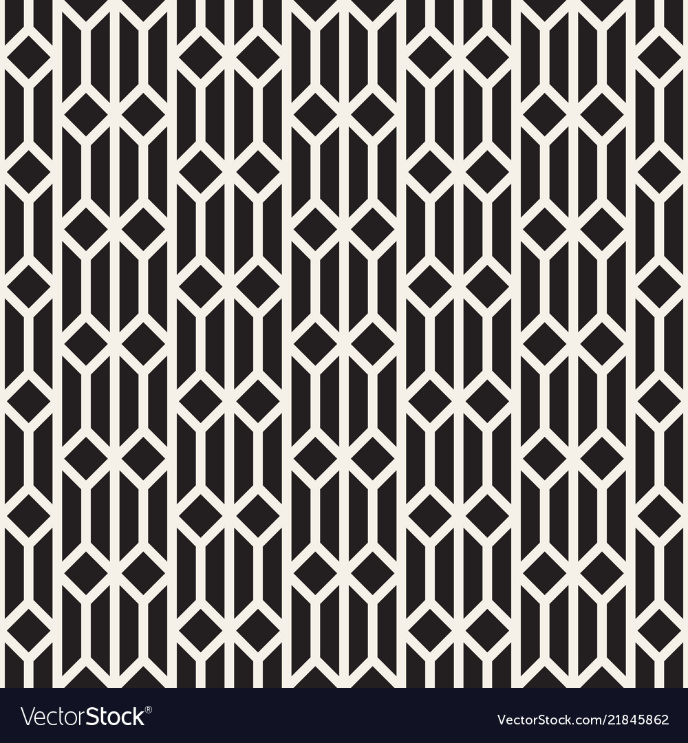 Geometric Line Tiling Pattern