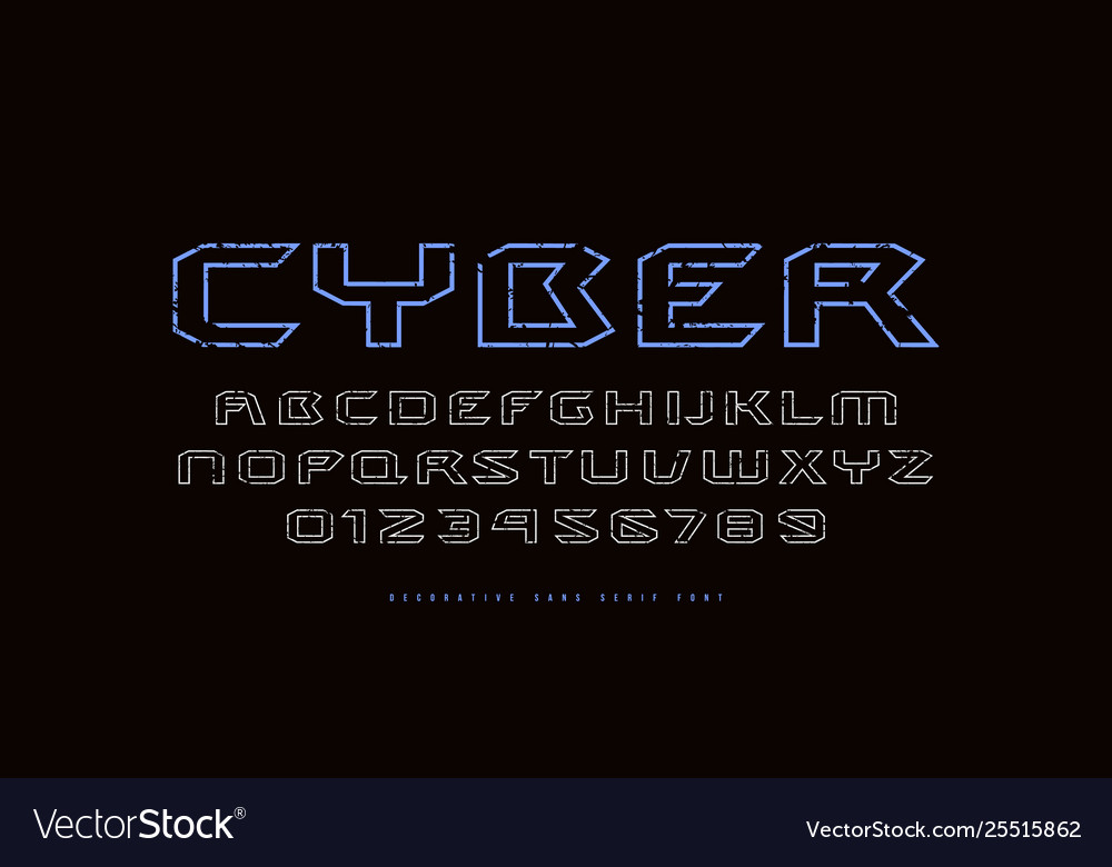 Cyber Font