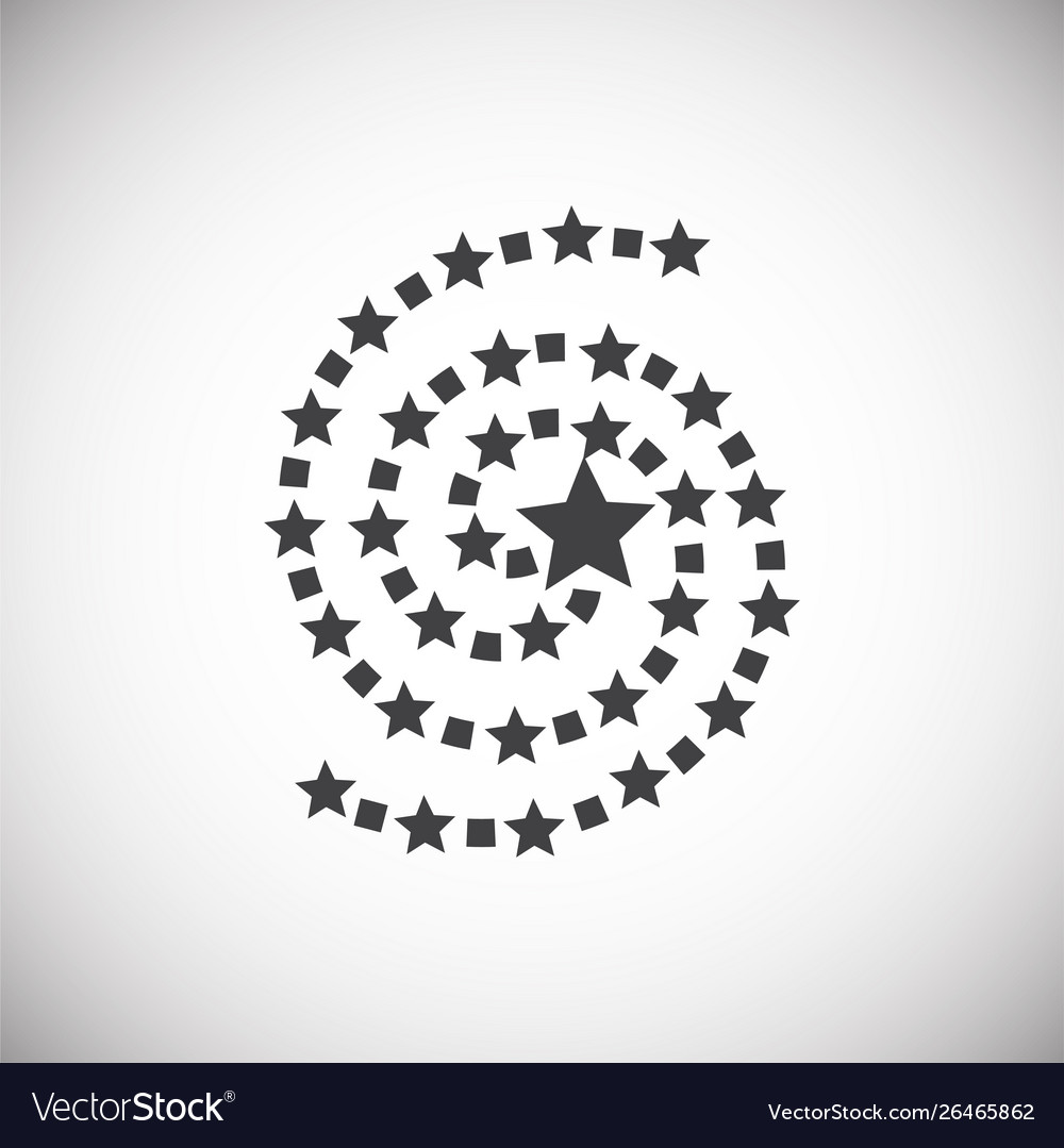 Sparkle icon on background for graphic and web