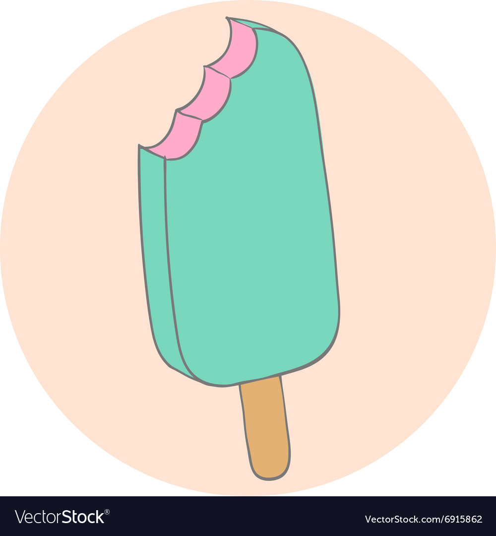 Sweet ice cream Royalty Free Vector Image - VectorStock