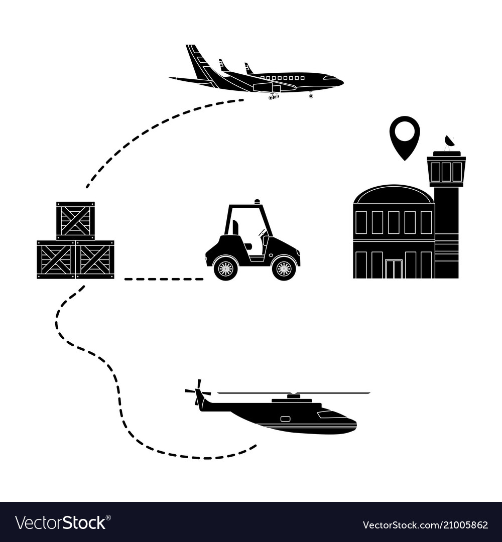 Transport and logistics Royalty Free Vector Image