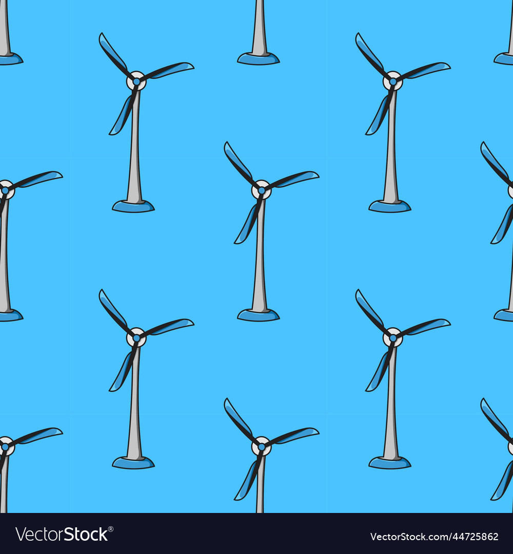 Wind generator turbine pattern