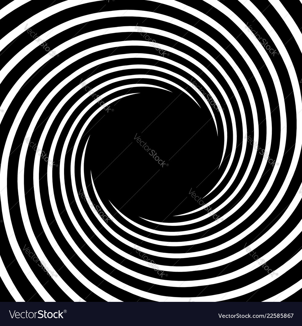 Abstract spiral swirl twirl element editable vector image Abstract spiral swirl twirl element editable