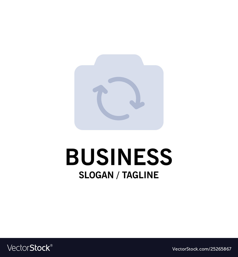 Camera refresh basic ui business logo template