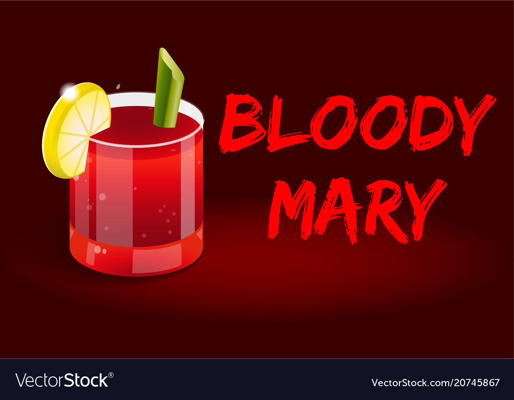 Cocktail bloody mary