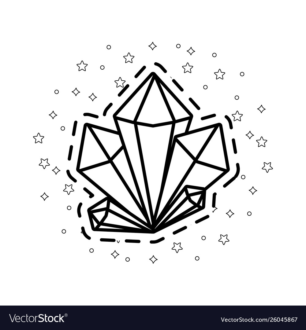 Patch quartz rocks icons