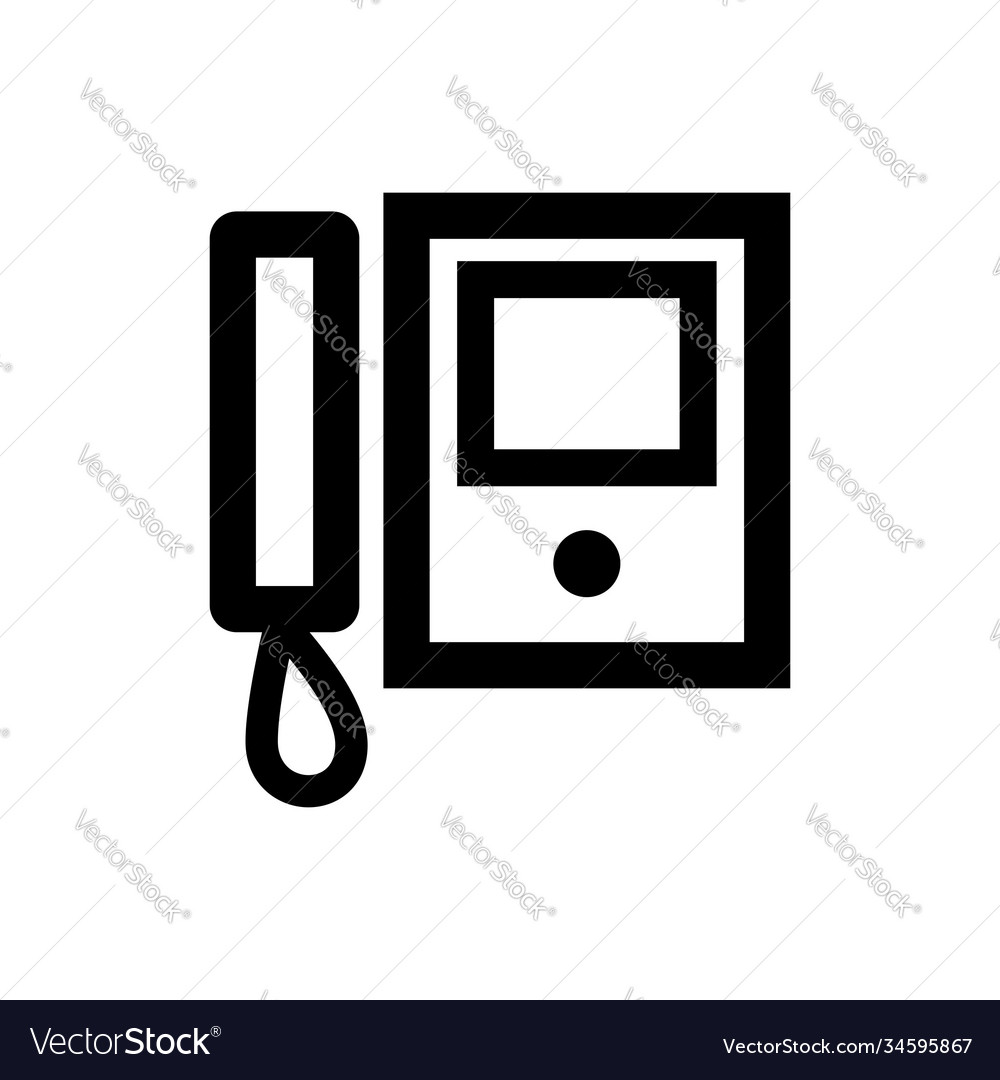 Video intercom icon