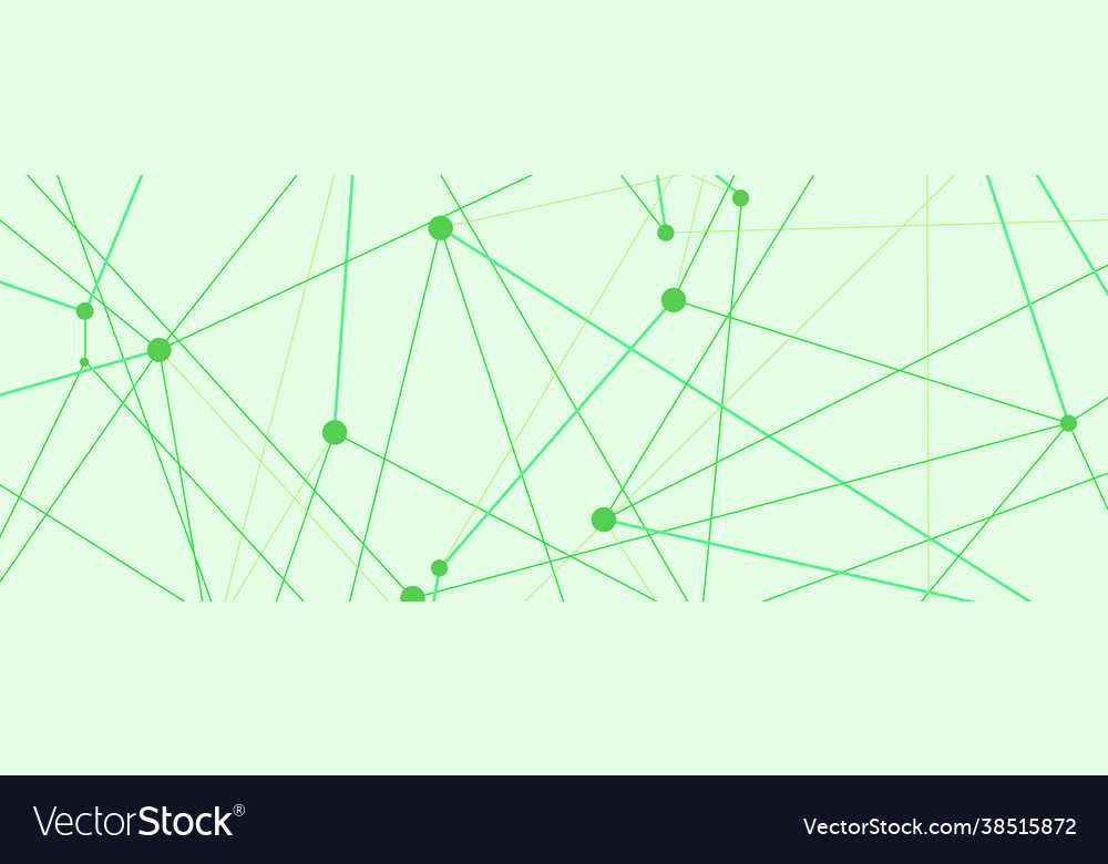 Abstract futuristic connect lines background vector image Abstract futuristic connect lines background