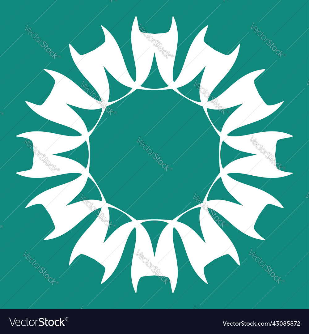 Abstractionist abstract geometric shape element