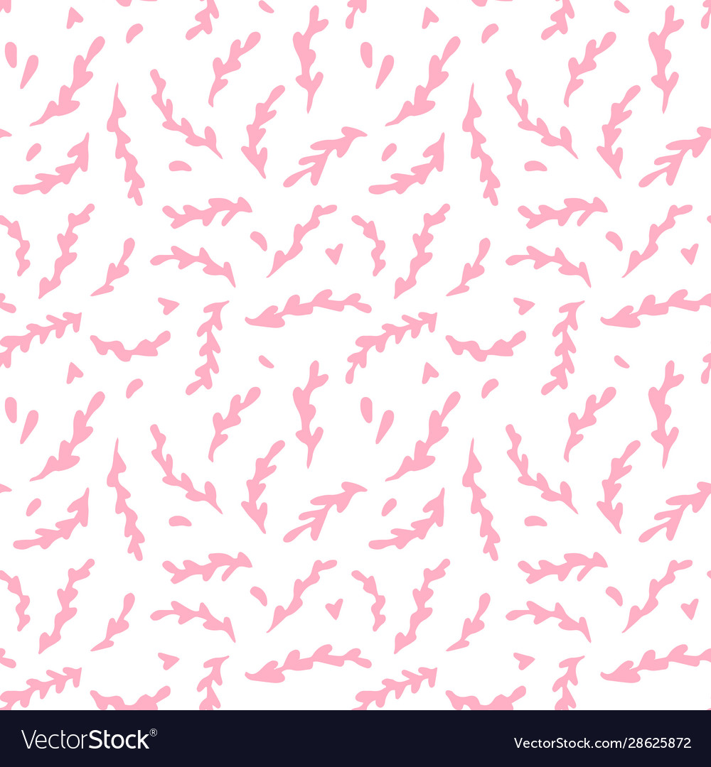 Branch seamless pattern vector image Branch seamless pattern