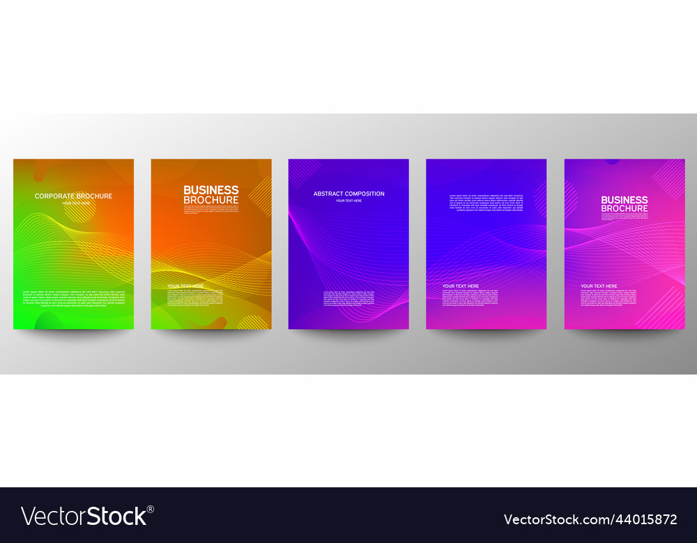 Cover geometric minimal set abstract line pattern vector image Cover geometric minimal set abstract line pattern