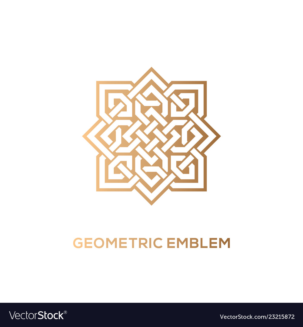 Geometric emblem