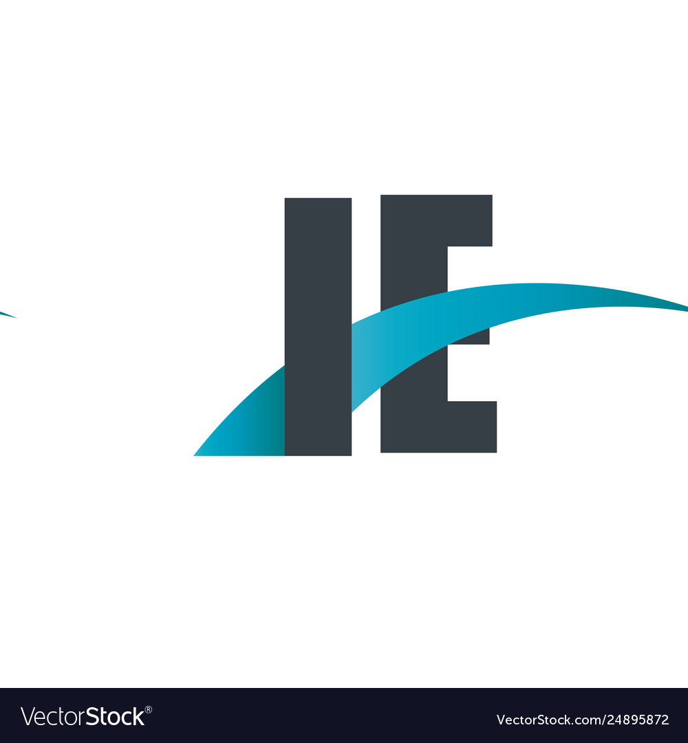 Initial letter overlapping design logo