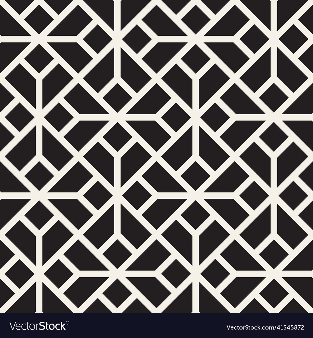 Seamless pattern repeating geometric elements vector image Seamless pattern repeating geometric elements