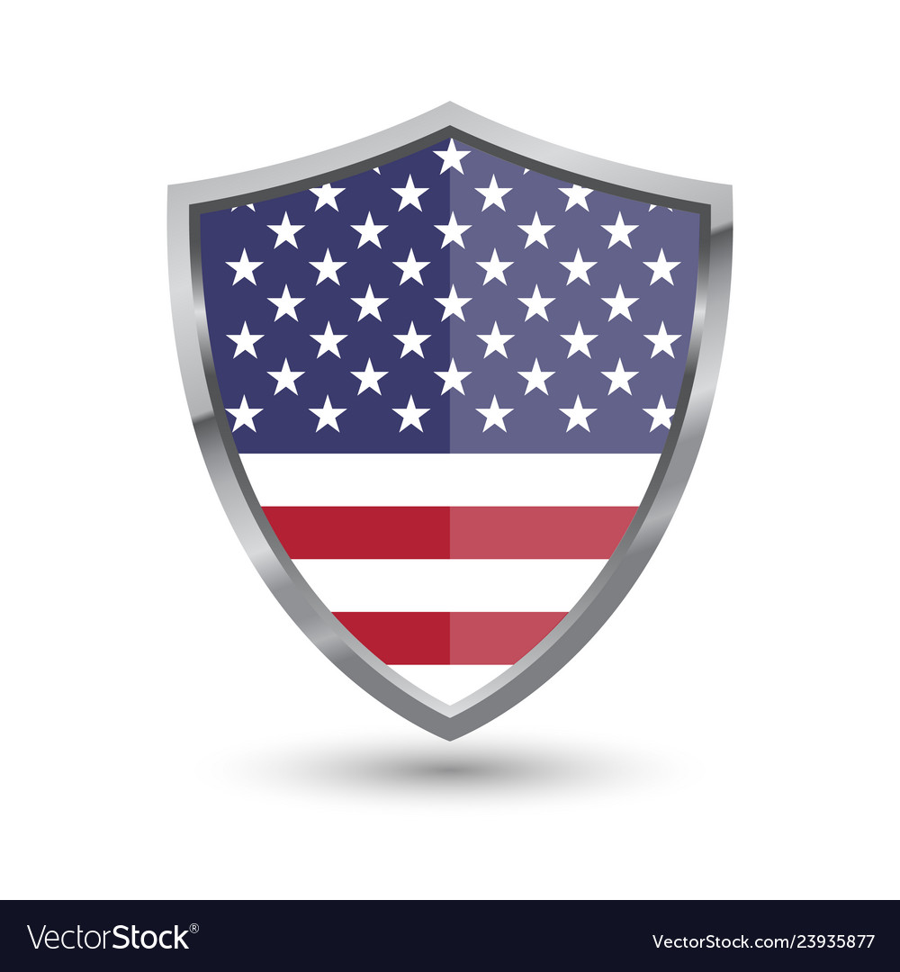 American Flag Shield