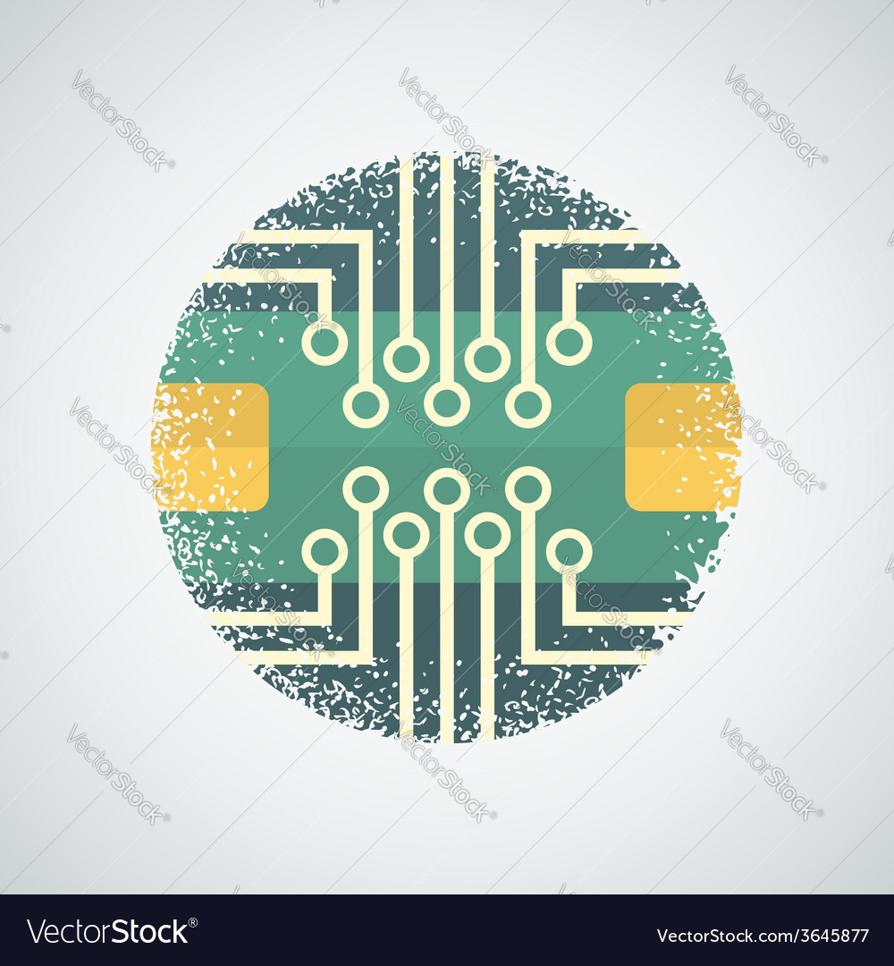 Pics Photos Vector Of Circuit Board Vector Background With Funny