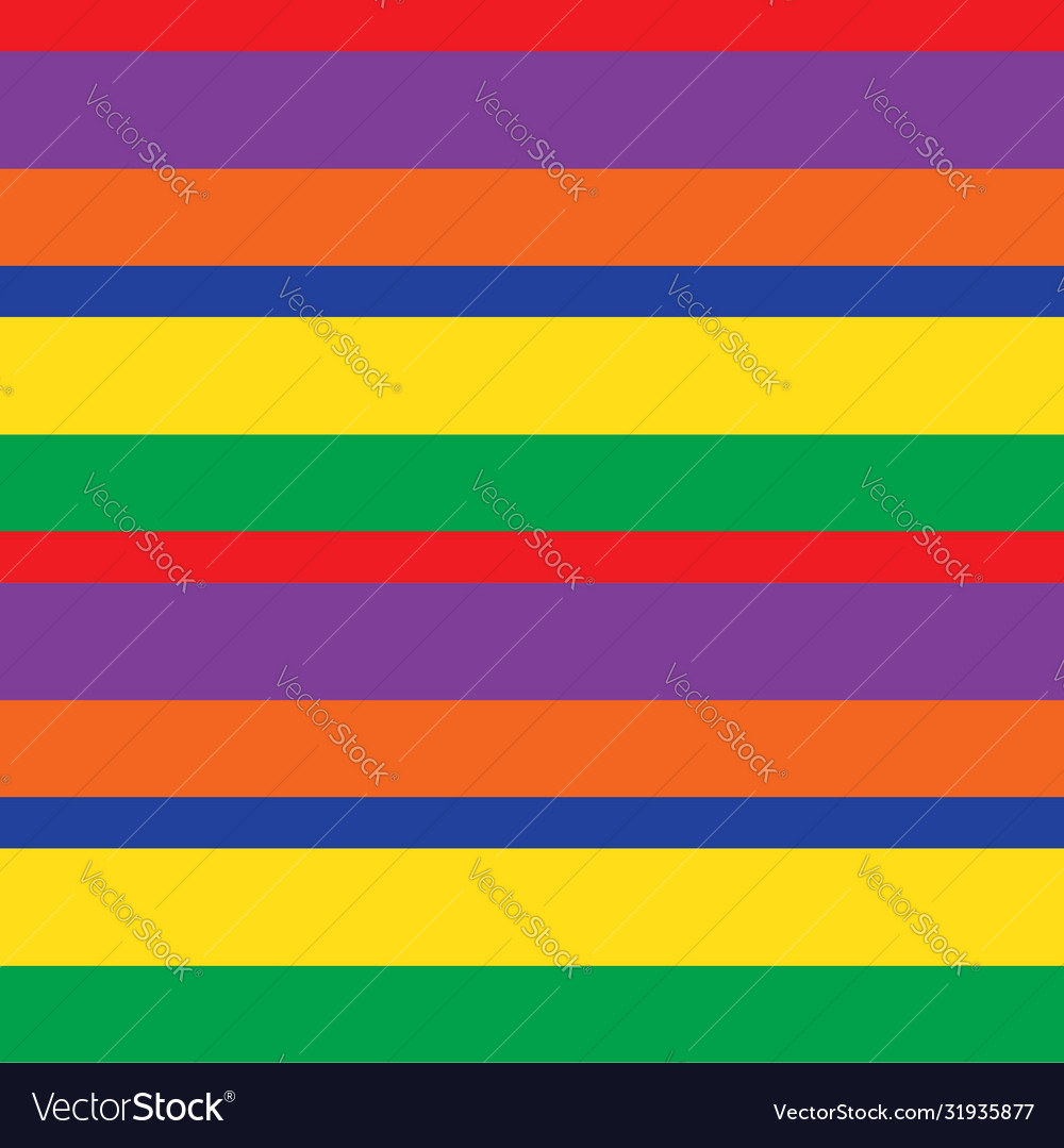 Rainbow stripe seamless pattern background