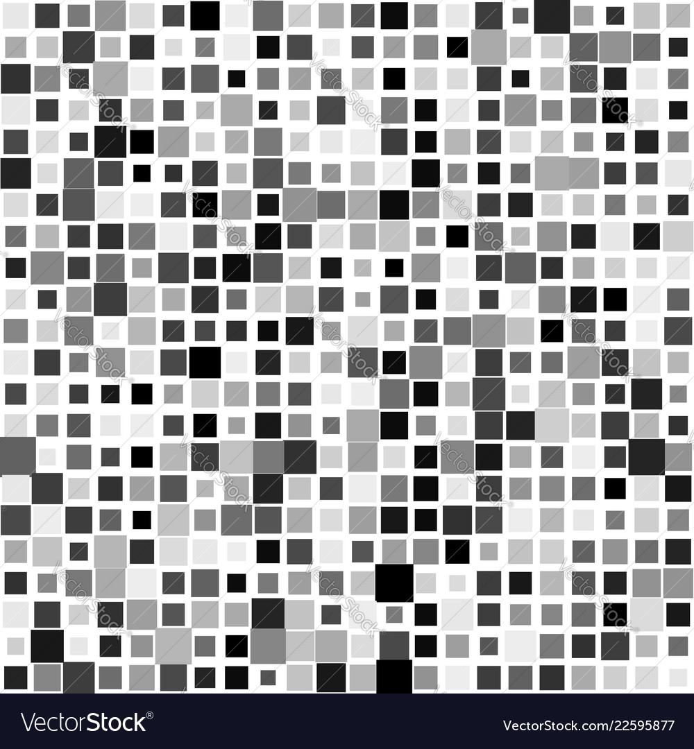 Random mosaic background w squares varying in size vector image Random mosaic background w squares varying in size