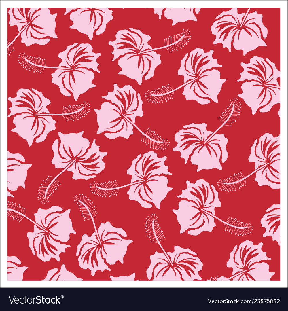 Batik design style patterns are same for fabric vector image Batik design style patterns are same for fabric