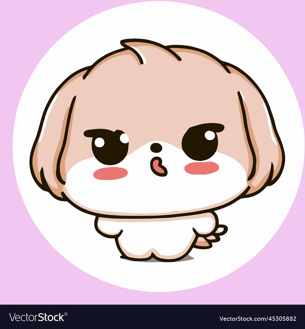 Chibi Dog Drawing