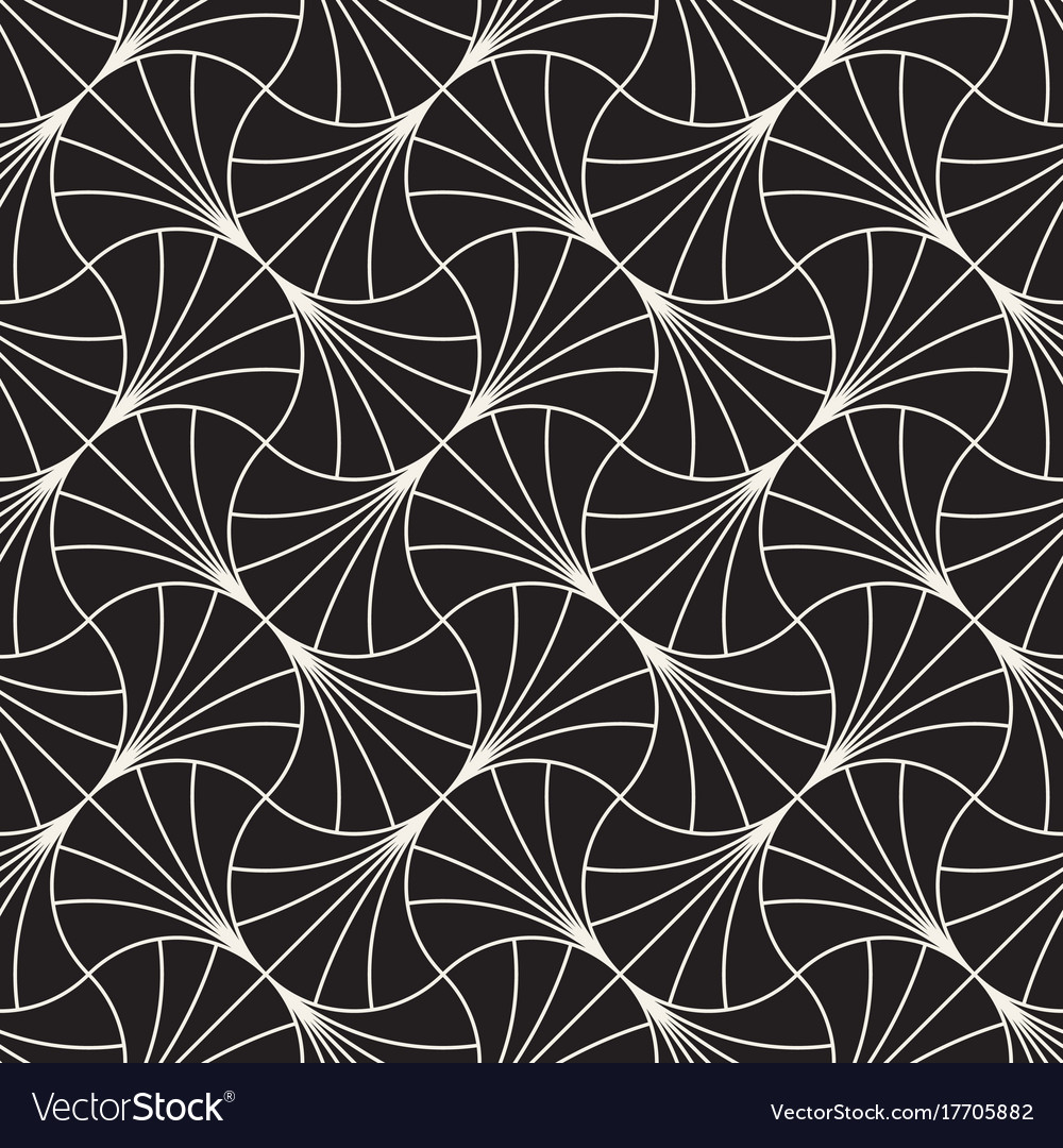 Seamless rounded lines pattern abstract