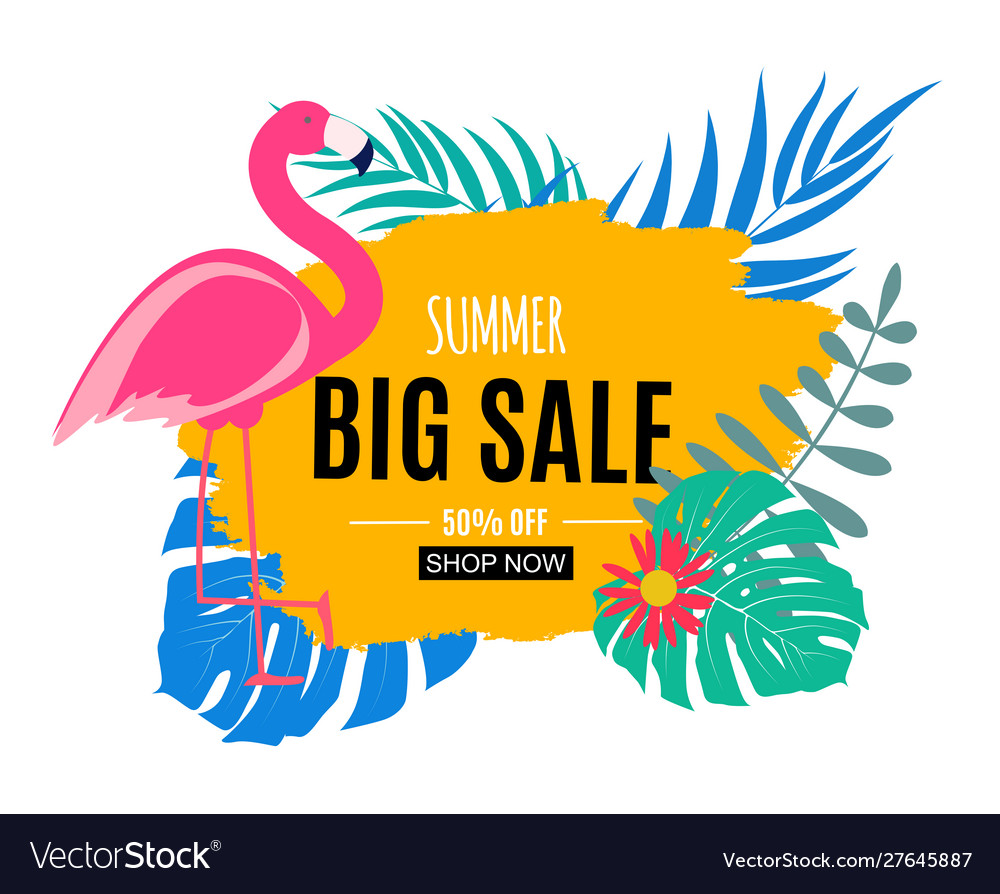 Abstract summer sale background