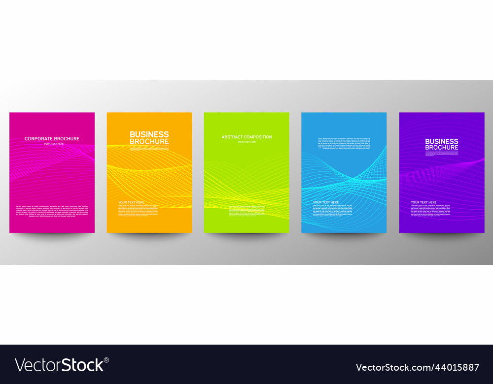 Cover geometric minimal set abstract line pattern Vector Image Cover geometric minimal set abstract line pattern