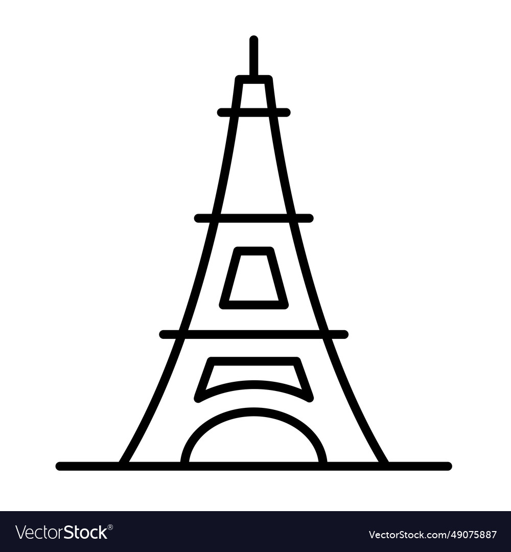 Eiffel tower icon