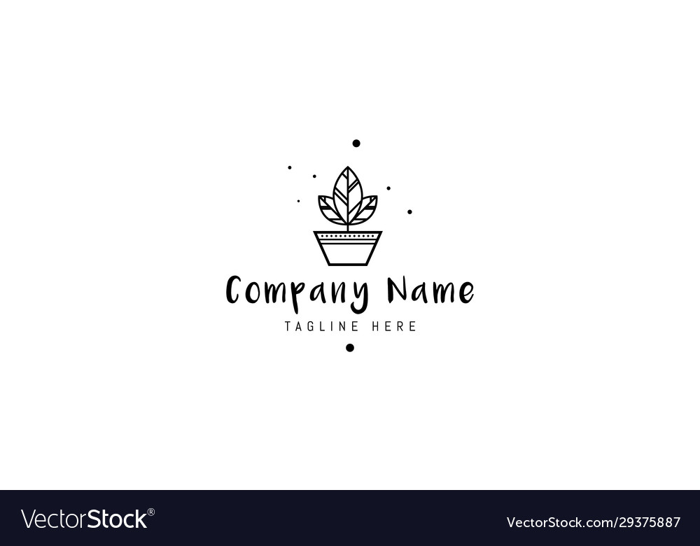 Logo on which an abstract image three vector image Logo on which an abstract image three