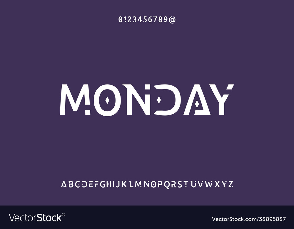 Minimal Alphabet Font - BNVYi