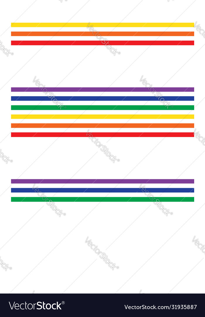 Rainbow stripe seamless pattern background Vector Image Rainbow stripe seamless pattern background