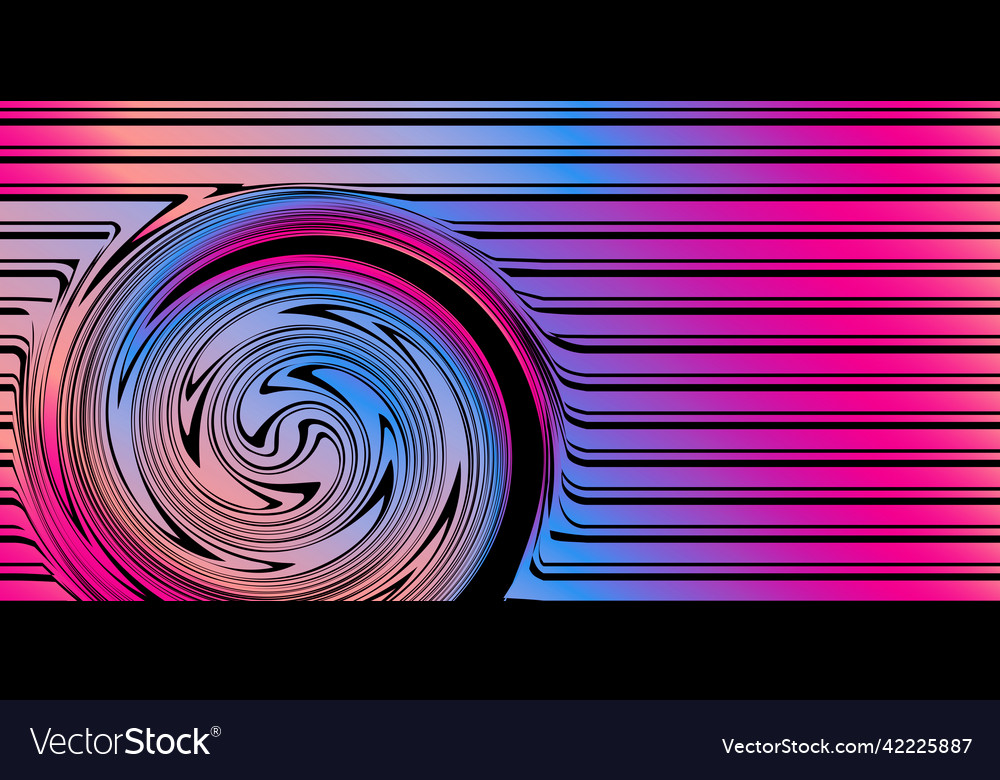 Retro pattern background- trending cyberpunk vector image Retro pattern background- trending cyberpunk
