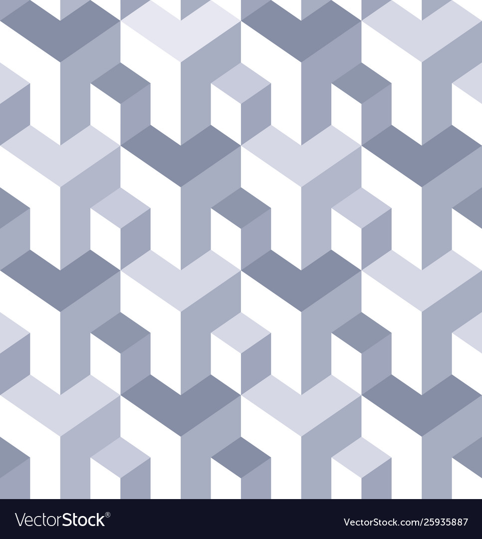 Seamless repeating pattern geometric Royalty Free Vector