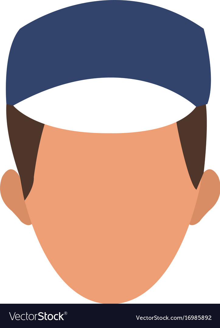 Man face character people image