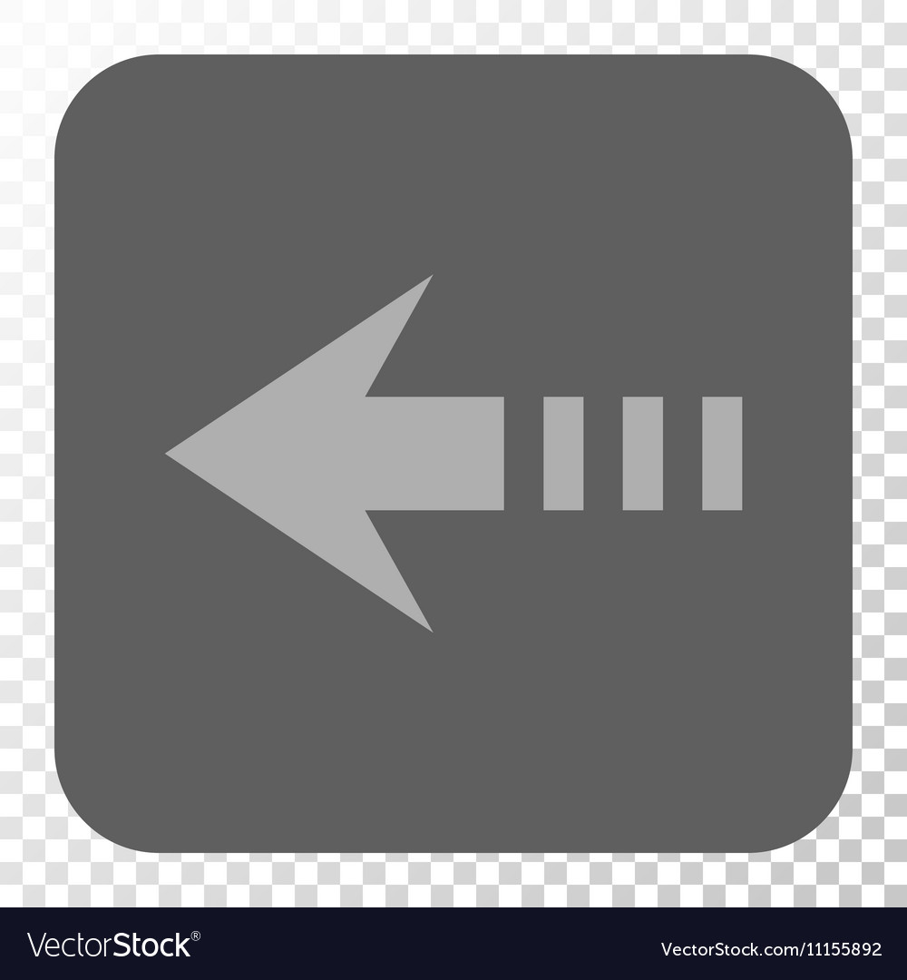 Send left rounded square button
