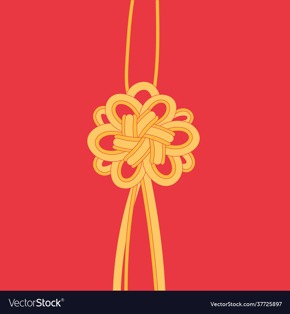 Chinesischer Knoten - gutes Glückssymbol