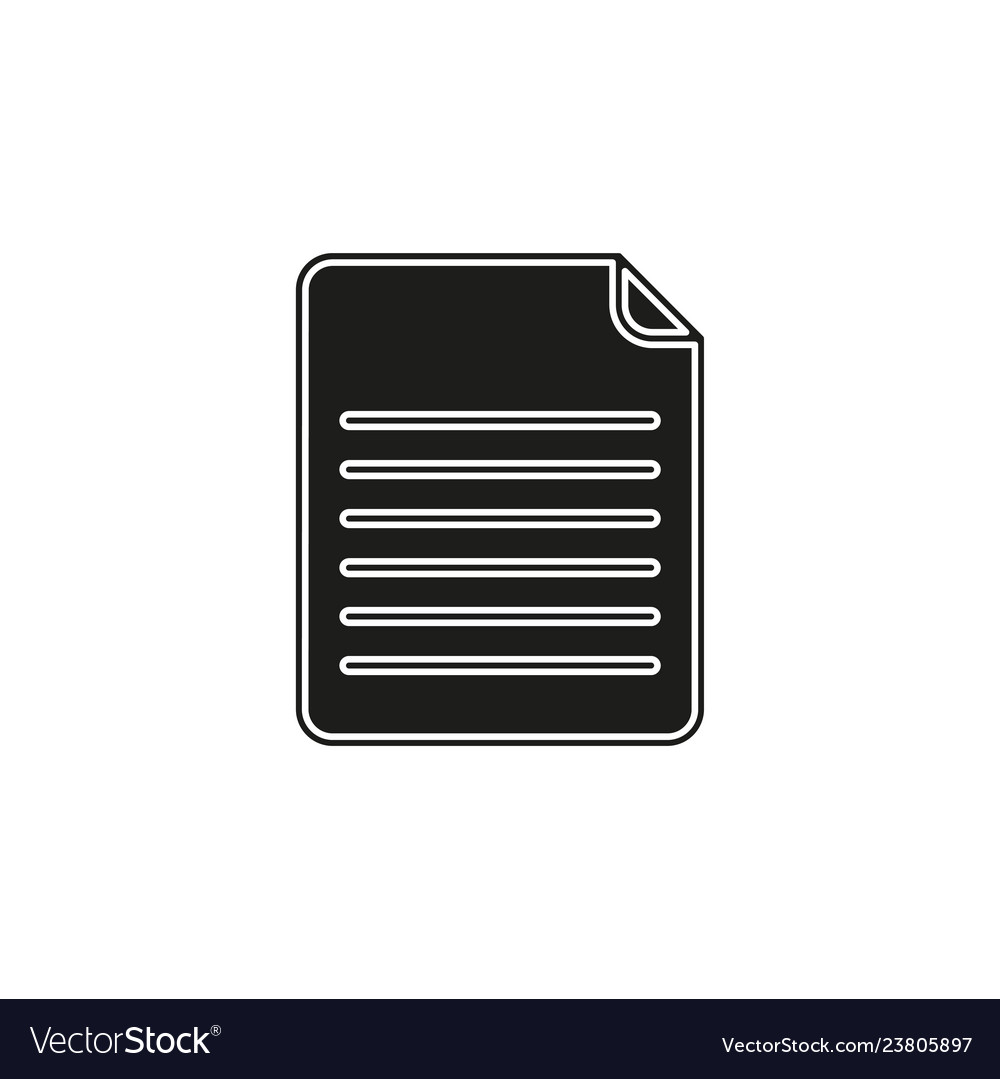 Document icon logo element