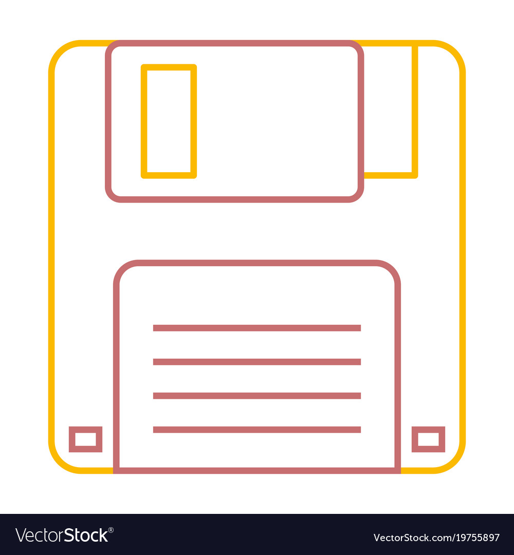 Floppy disk icon data backup retro