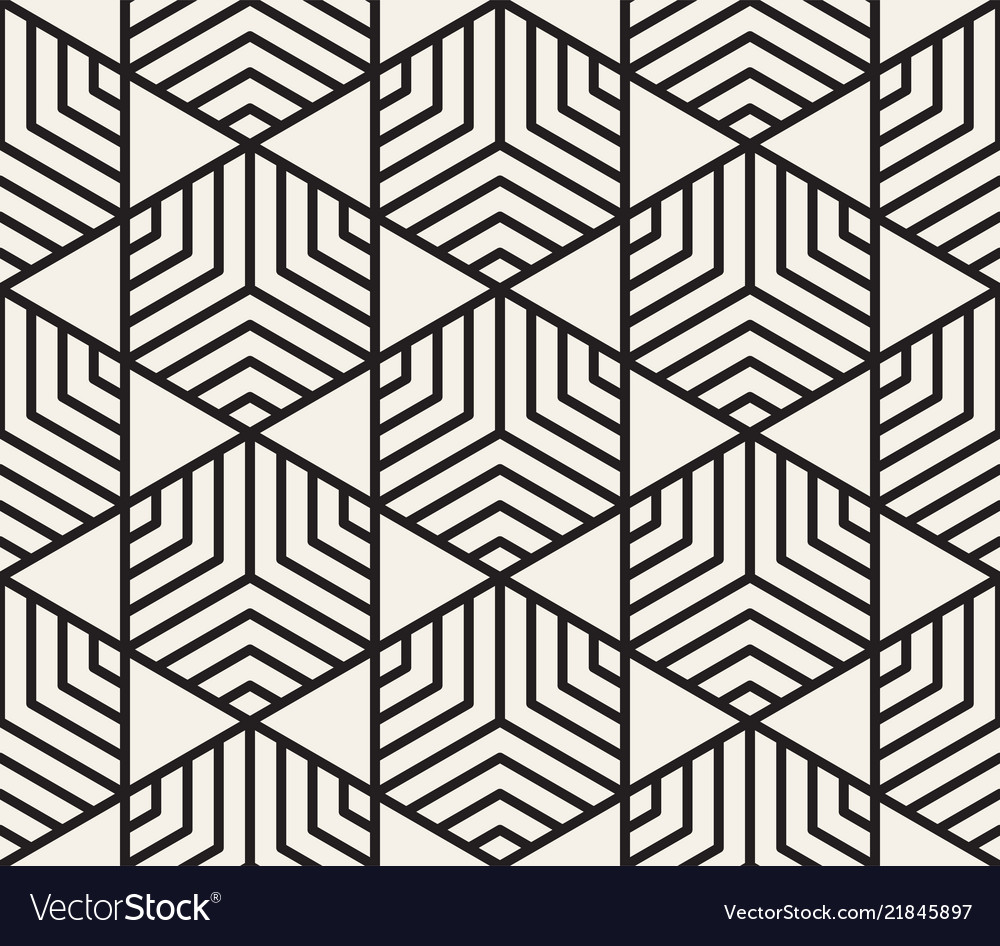 Geometric Abstract Line Pattern