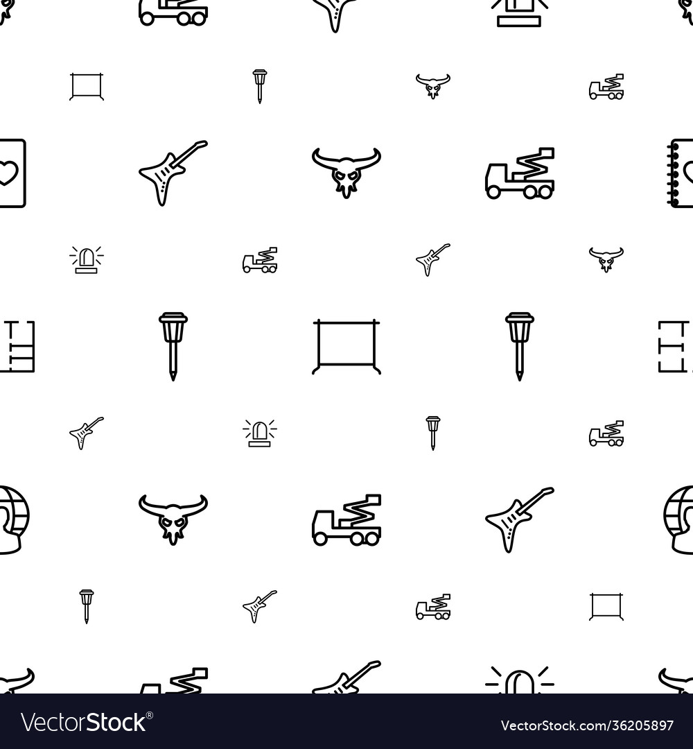 Isolated icons pattern seamless white background