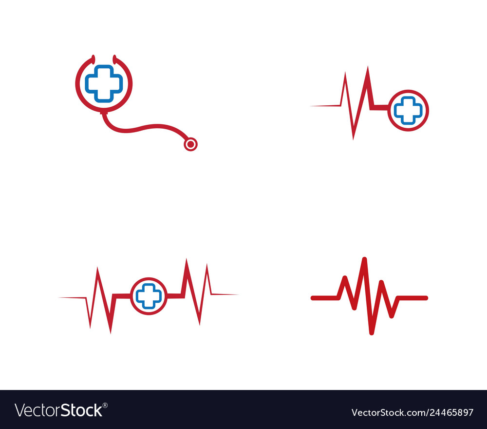 Medical Logo Template Royalty Free Vector Image