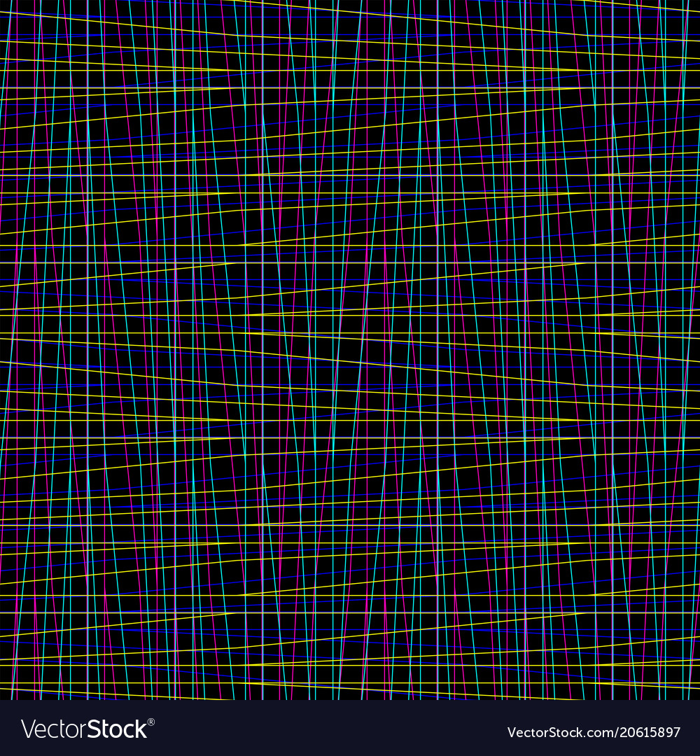 Seamless irregular thread grid pattern