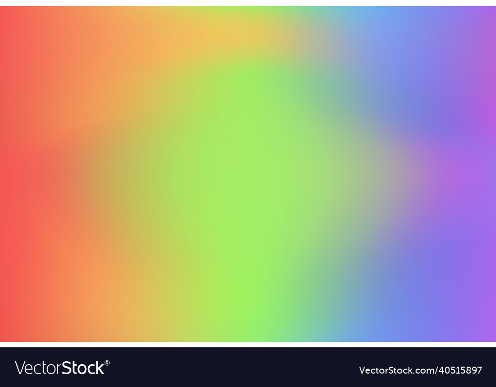 Smooth and blurry colorful gradient mesh backdrop
