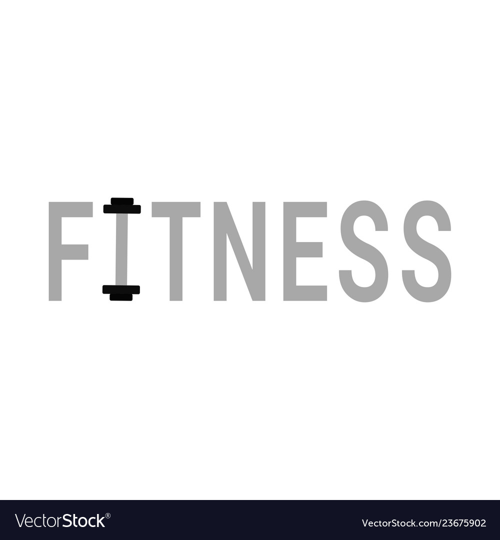 Abstract fitness icon